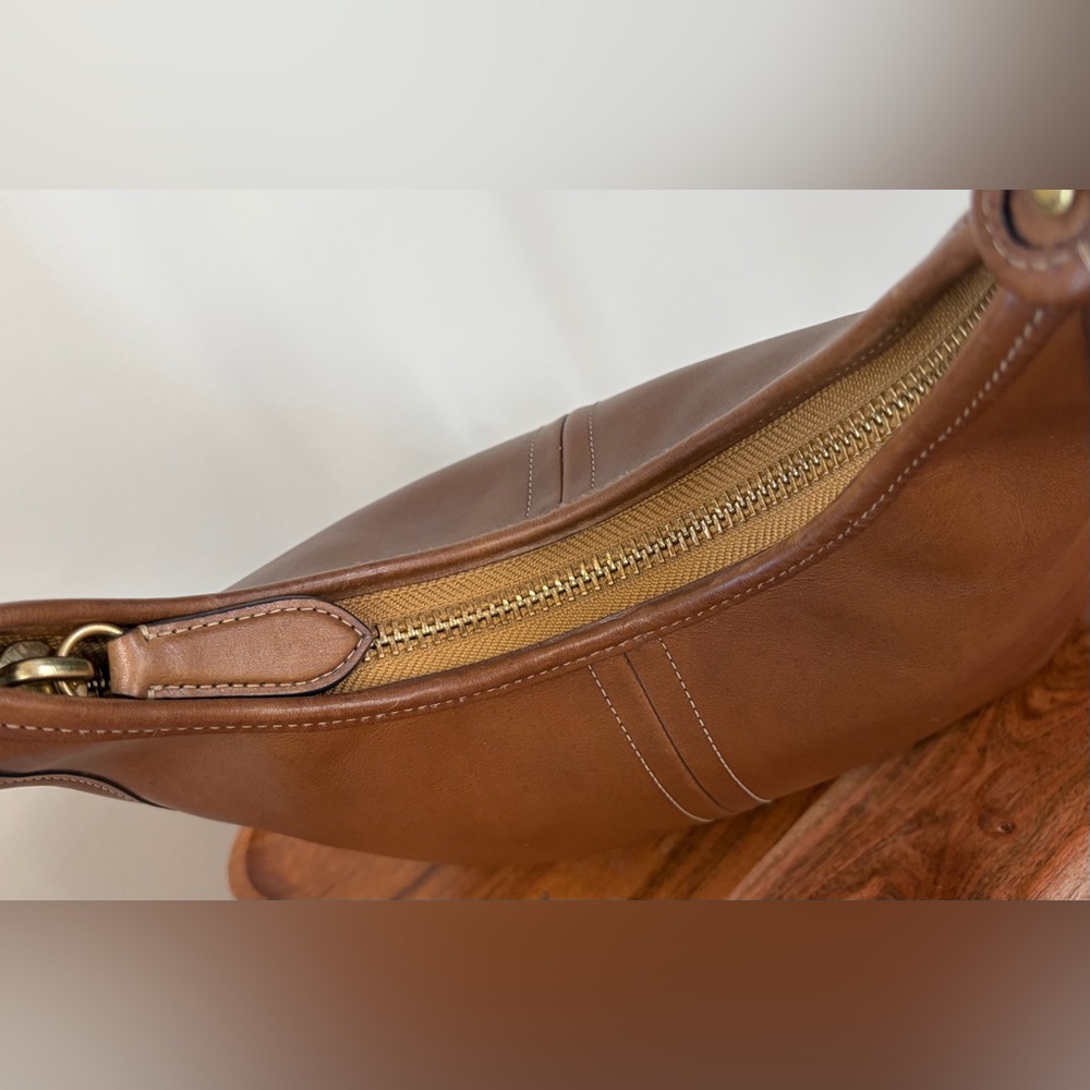 Coach Ergo Shoulder Bag Originals Forever Collection Brown Leather C3855 - Picture 6 of 17